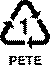 Code d'identification des rsine de polythylne trphtalate
